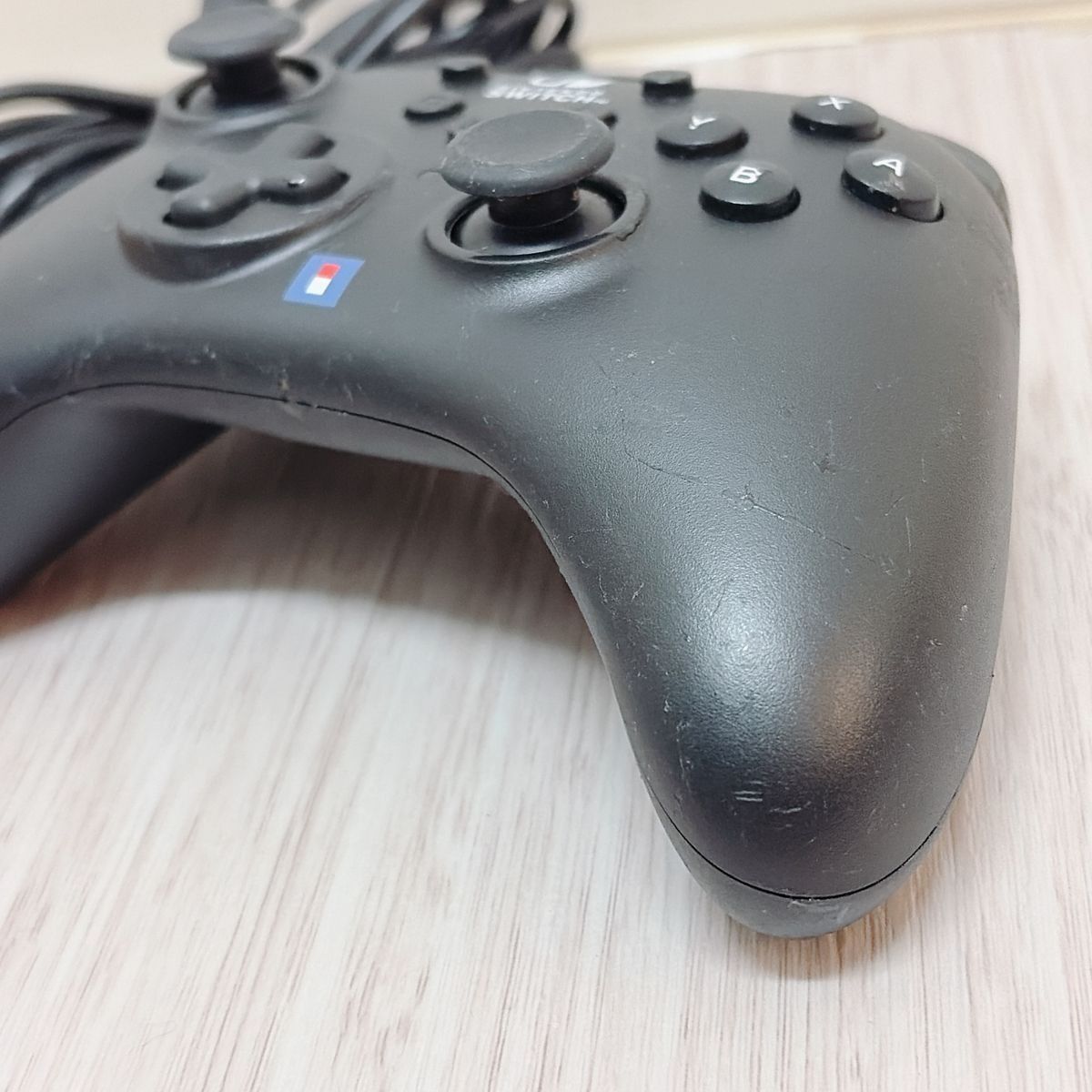 動作品】Nintendo Switch 有線コントローラー ブラック HORI NSW-457