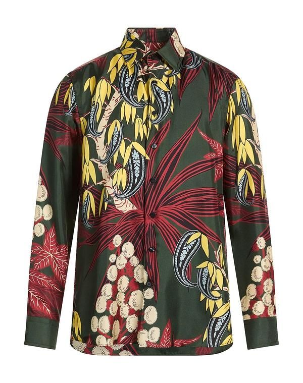 エトロ メンズ トップス シャツ ETRO Dark Green グリーン - メルカリ