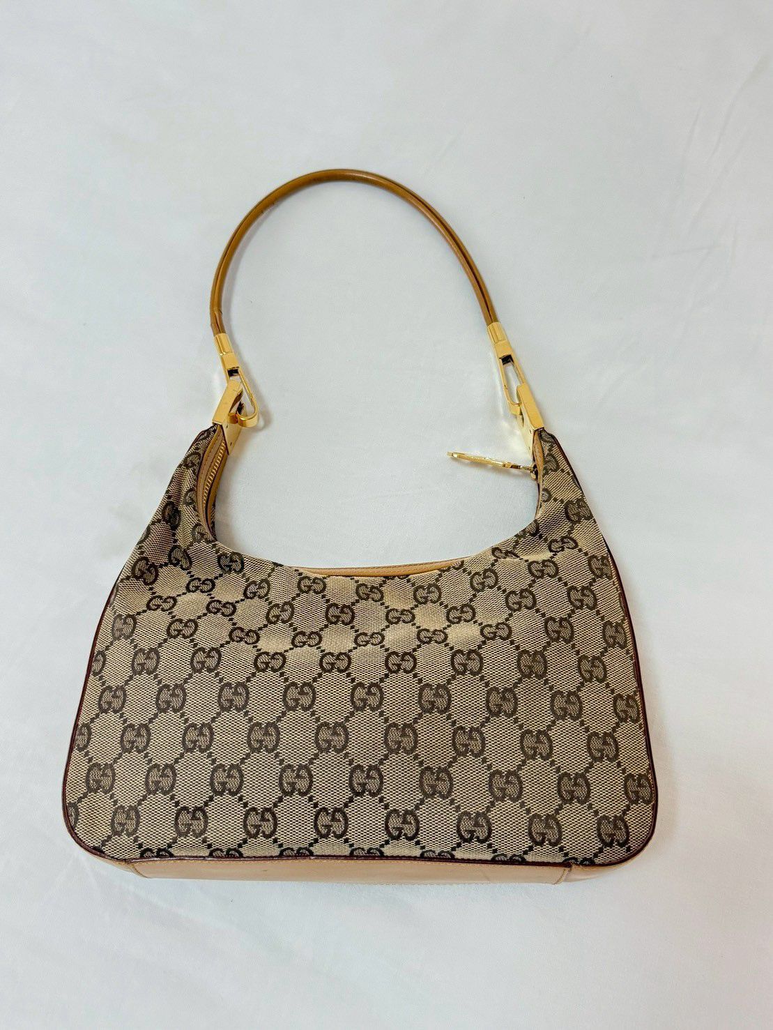 中古] GUCCI グッチ ワンショルダーバッグ GGキャンバス ベージュ