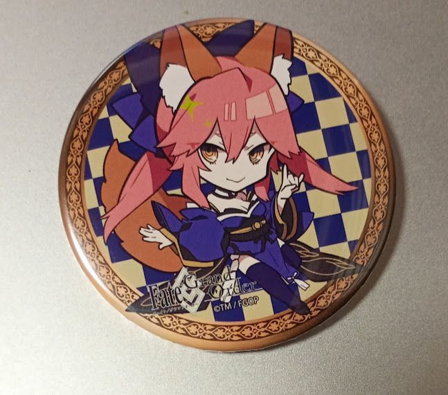 223-085 缶バッジ「Fate/Grand Order」03 キャスター/玉藻の前 - メルカリ