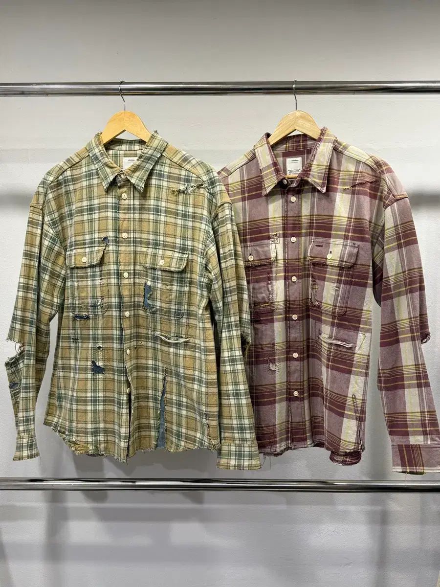 VISVIM ビズビム Lumber shirts crash