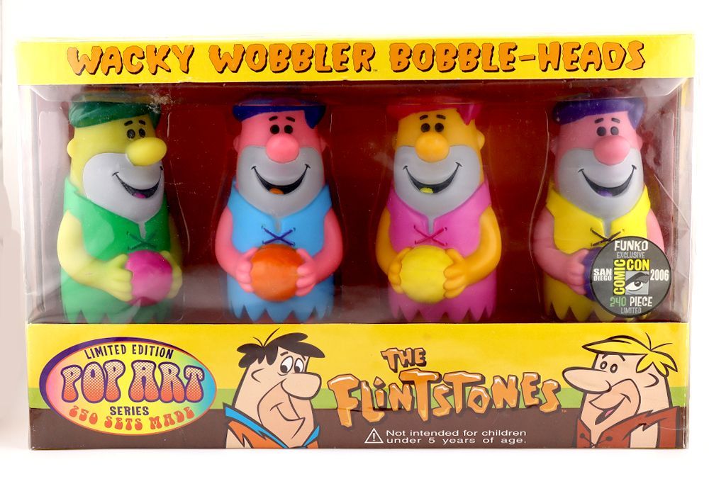 Funko Wacky Wobbler Barney Rubble Pop Art SDCC2006 ファンコ社