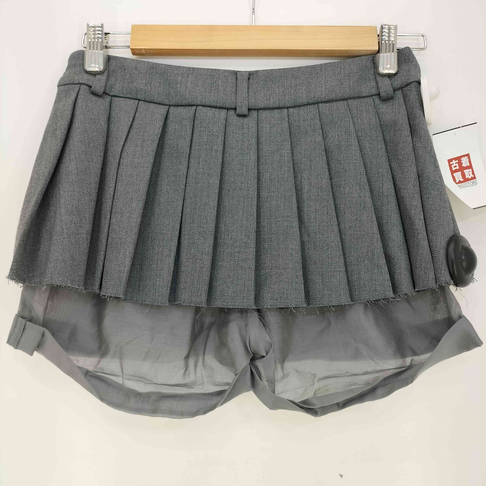 ユーズドフルギ USED古着 JOSE MOON PLEATS MINI SKIRT プリーツ ミニ