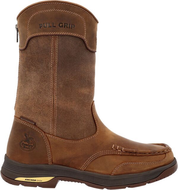 ジョージアブーツ メンズ シューズ ブーツ・レインブーツ Georgia Boots MensuperLyte Waterproof Wellington Work Boots Brown ブラウン