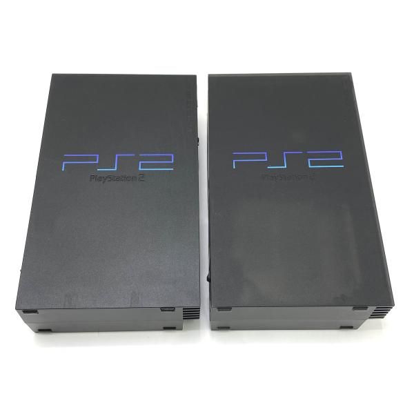 中古】本体S）【ｼﾞｬﾝｸ】PS2 SCPH-30000SCPH-50000 2台ｾｯﾄ本体未保証品