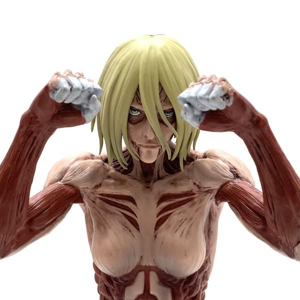 中古】【開封】A賞 女型の巨人 MEGAIMPACT フィギュア ｢一番くじ 進撃