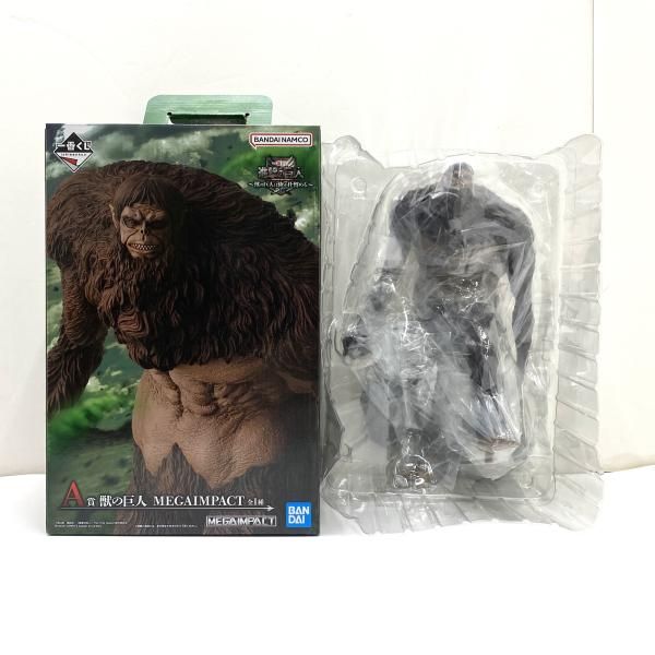 中古】【開封】A賞 獣の巨人 MEGAIMPACT フィギュア ｢一番くじ 進撃の