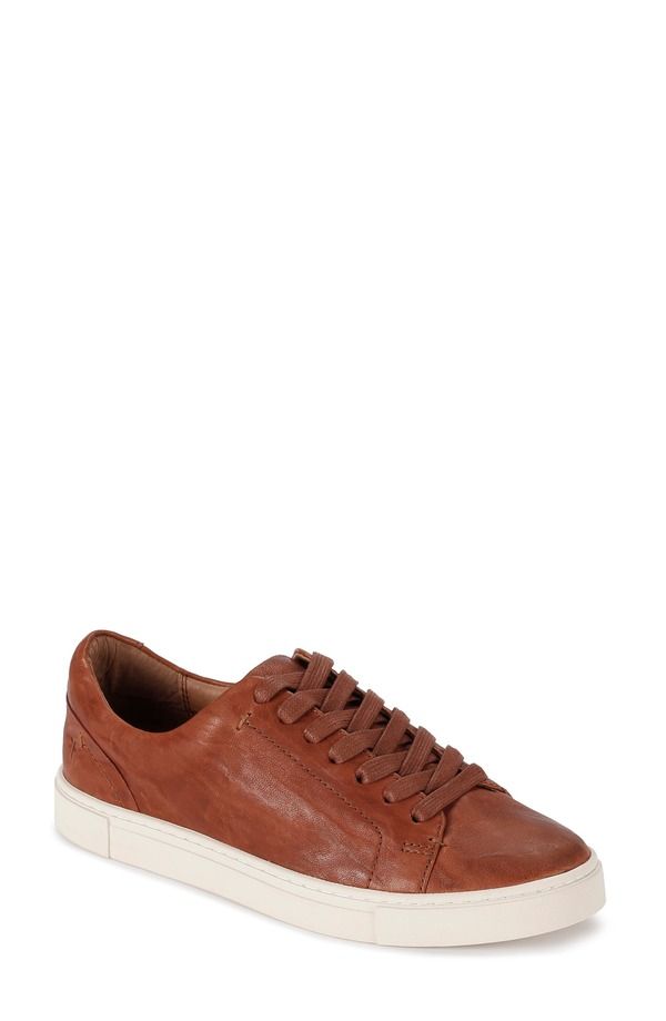 フライ レディース シューズ スニーカー Frye Ivy Low Top Sneaker Cognac Oyster