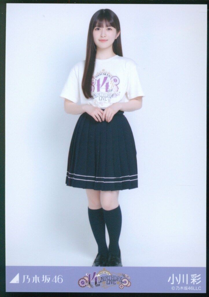 乃木坂46 会場限定生写真 小川彩 14thBDライブTシャツ ヒキ - メルカリ