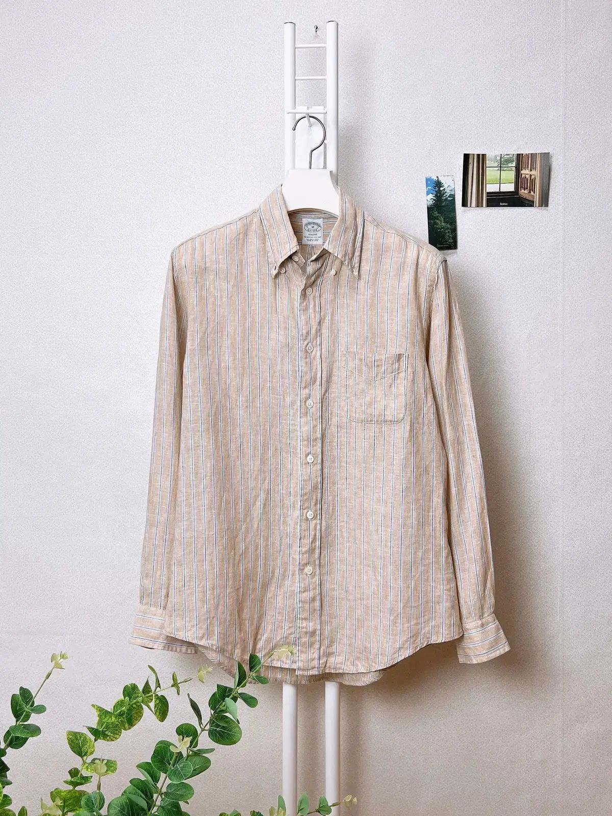 Brooks | Brothers アイリッシュリネン Japan FIt シャツ ブルックス
