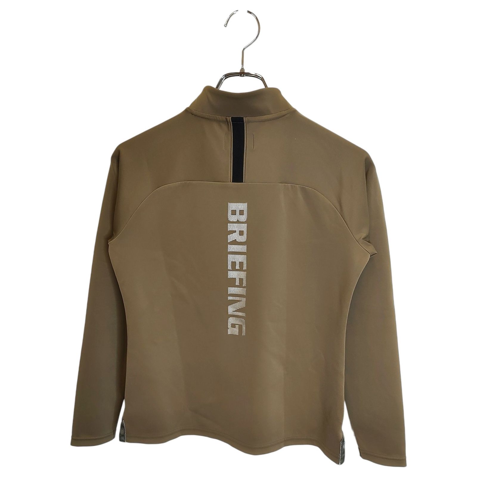 マ*ン様 【未使用】BRIEFINGハーフジップ 長袖シャツ BRG233M21 BRIEFING GOLF 23AW 長袖 ハーフジップ Tシャツ BRG233W16 S ライト