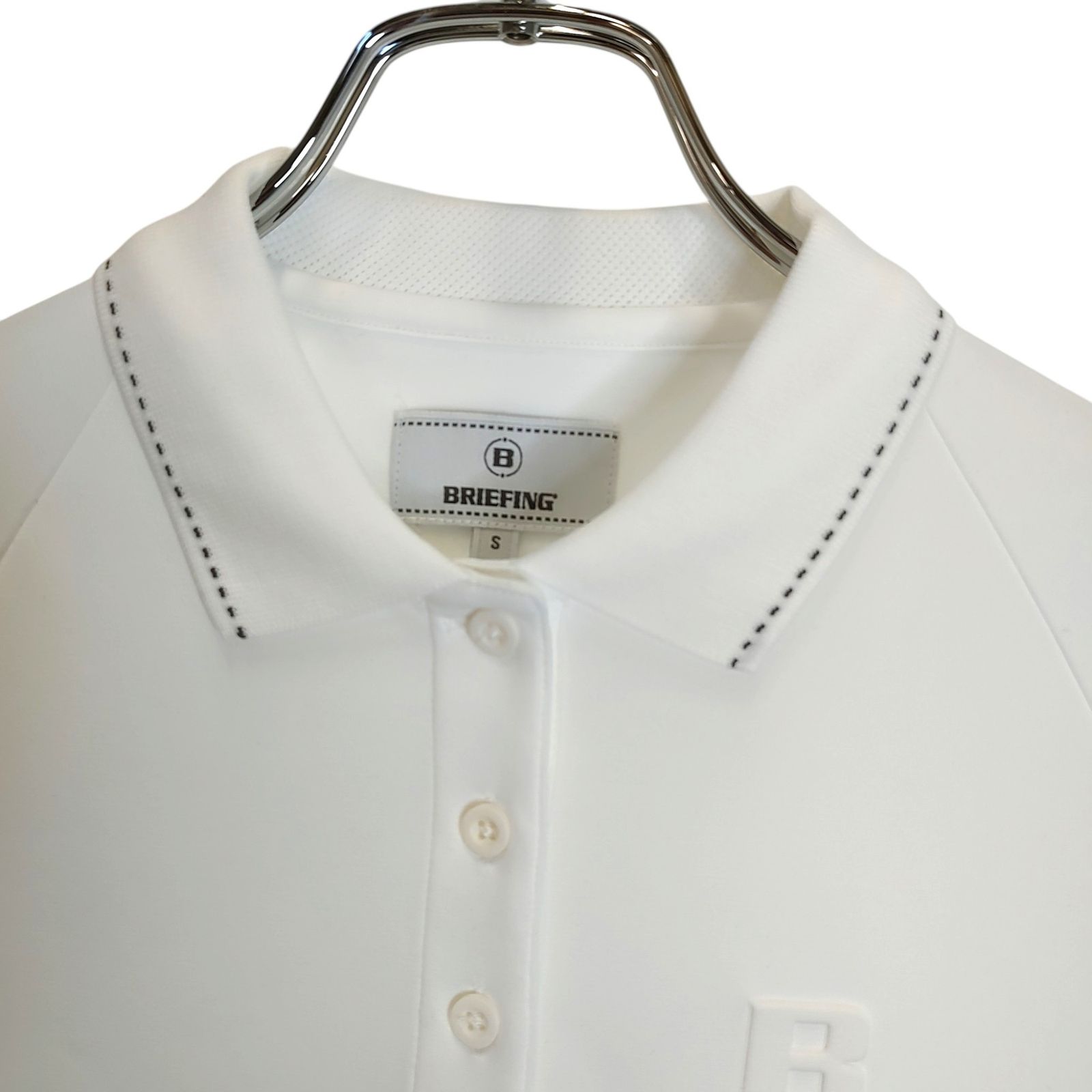 BRIEFING GOLF ブリーフィングゴルフ 25SS MINI 3D LOGO POLO 3Dロゴ