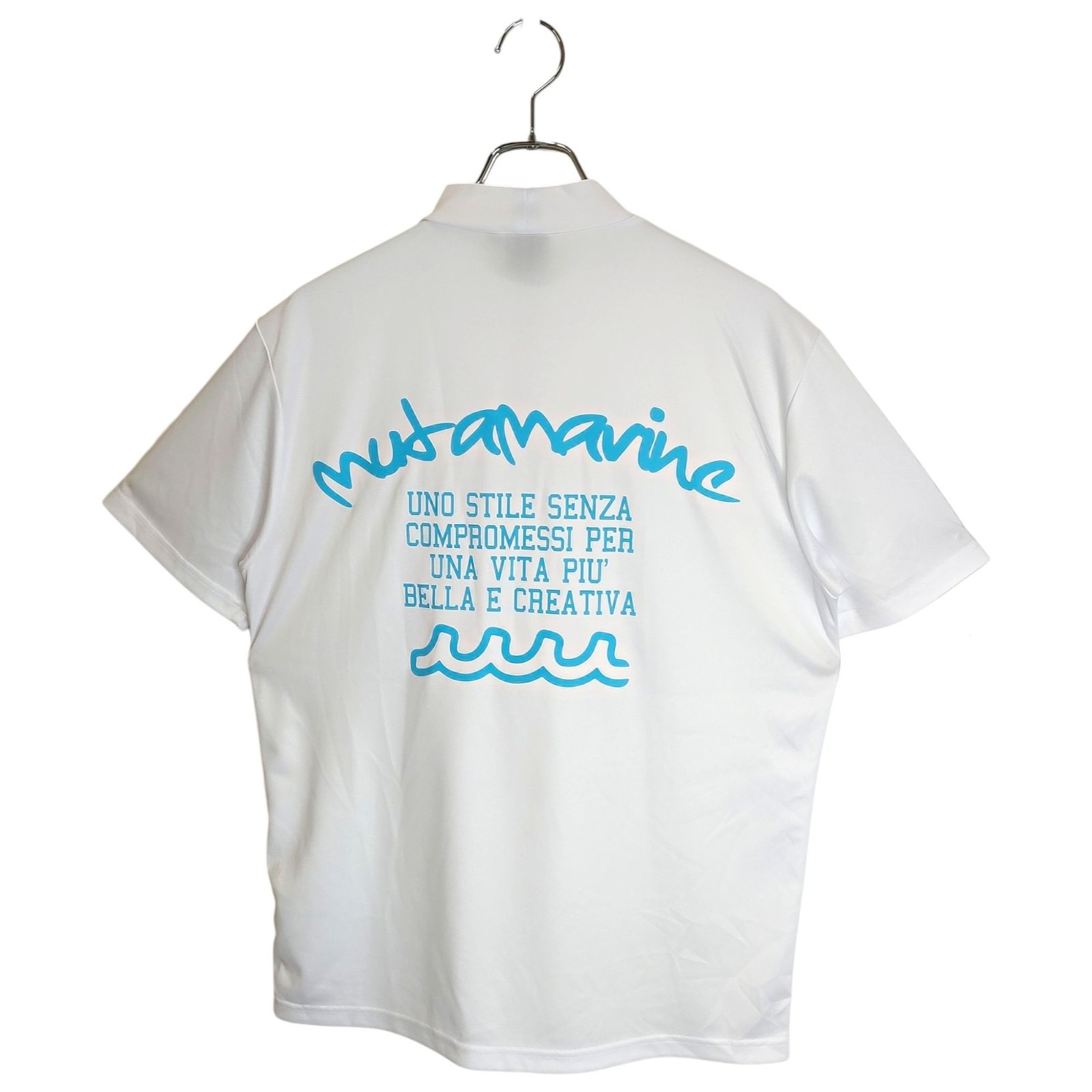 muta MARINE GOLF ムータ マリン ゴルフ 26SS S/S Mockneck shirt 半袖