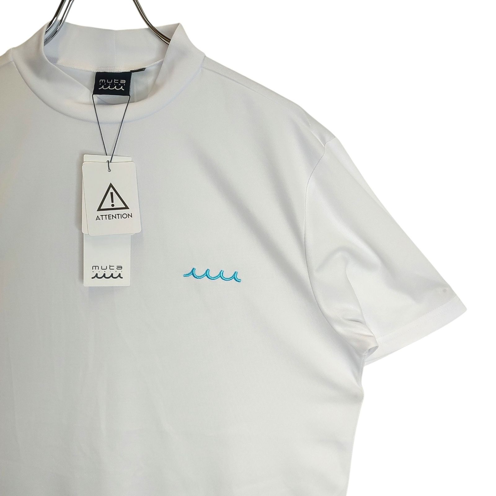 muta MARINE GOLF ムータ マリン ゴルフ 26SS S/S Mockneck shirt 半袖