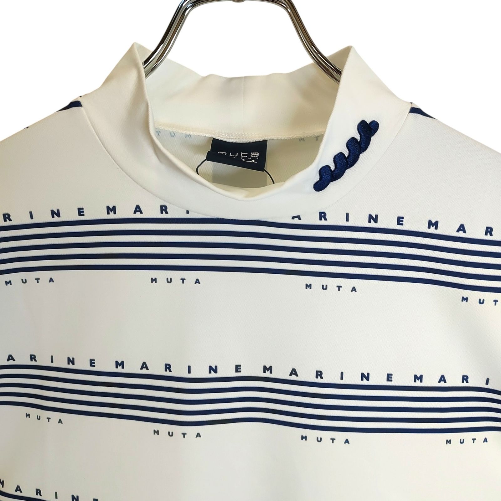 muta MARINE GOLF ムータ マリン ゴルフ S/S Mock-neck shirt 半袖