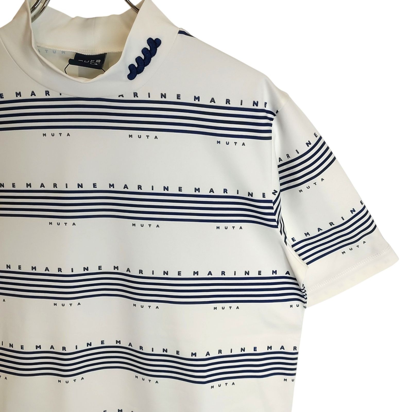muta MARINE GOLF ムータ マリン ゴルフ S/S Mock-neck shirt 半袖