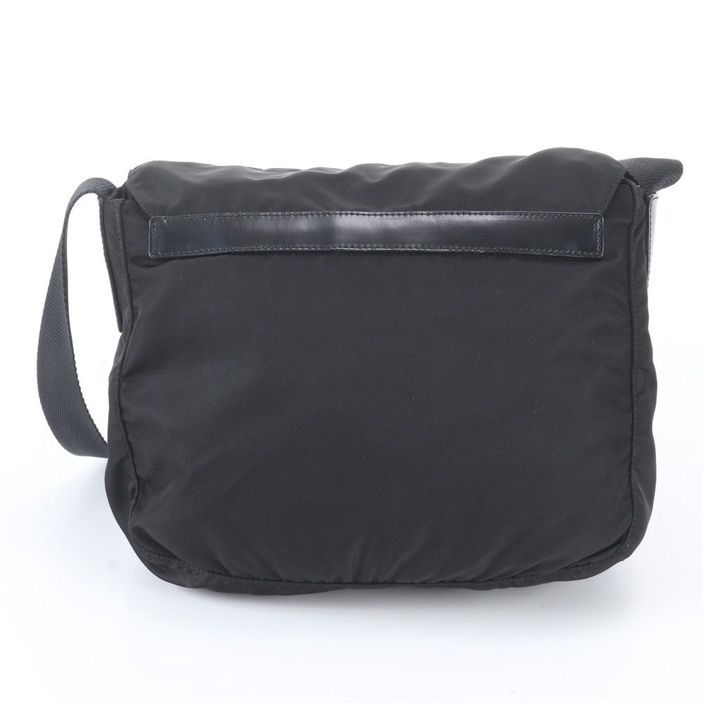 美品 プラダ テスート ナイロン トライアングルロゴ レザー ショルダー