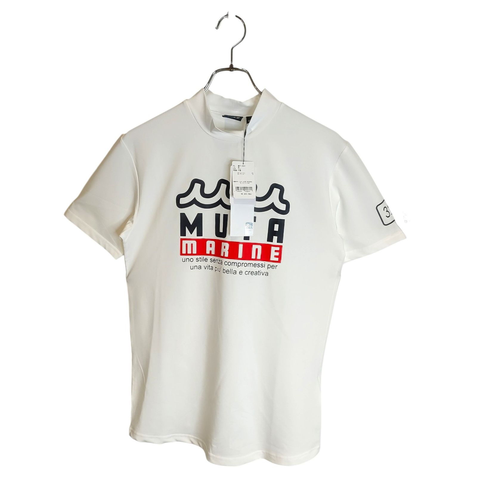 muta MARINE GOLF ムータ マリン ゴルフ S/S Mock-neck shirt 半袖