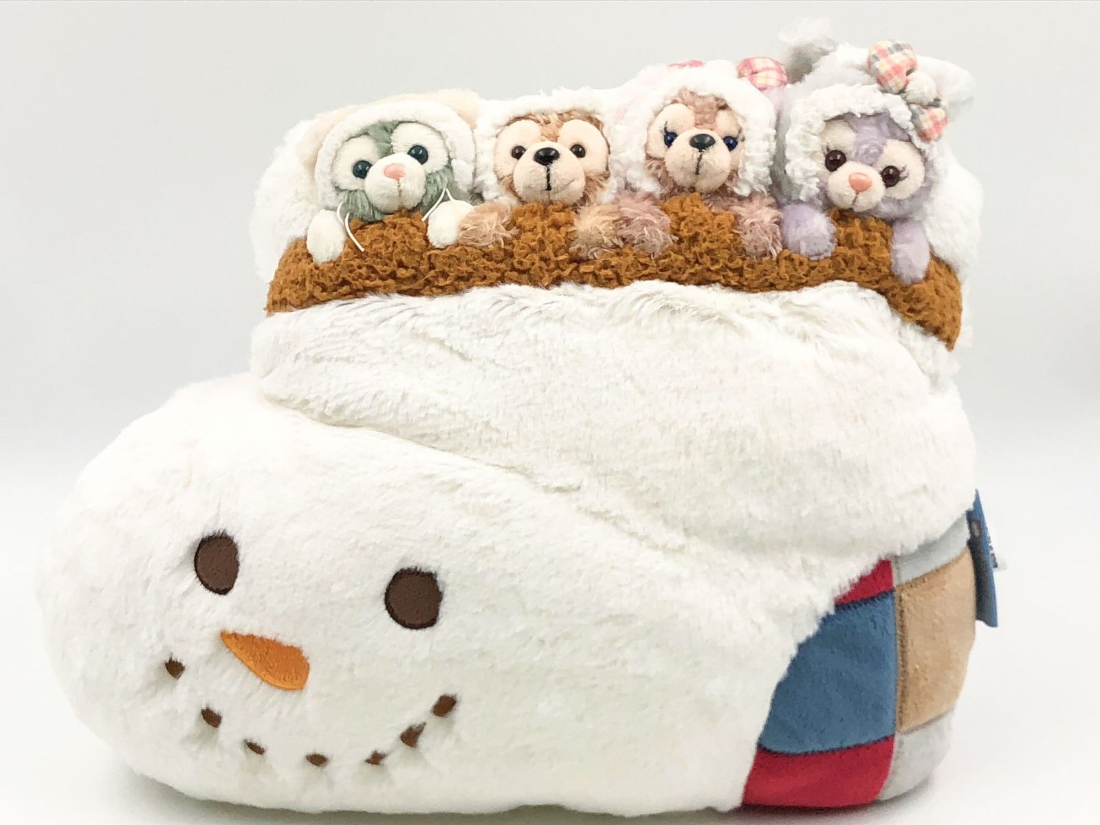 Duffy and Friends クリスマス ぬいぐるみ クッション ♪) クッション ぬいぐるみ Duffy and Friends ダッフィー＆フレンズ