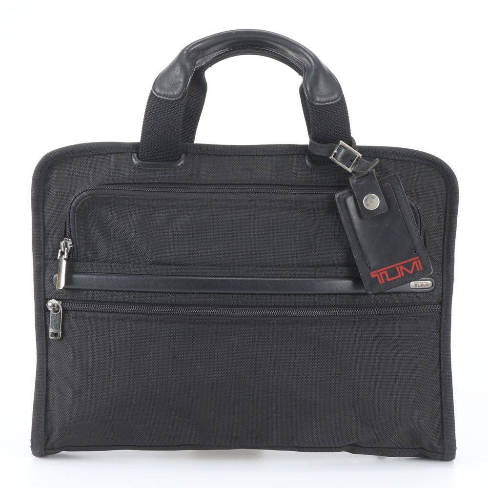 メンズ 美品 TUMI 2WAYビジネスバッグ A4ブラック TUMI Tracer