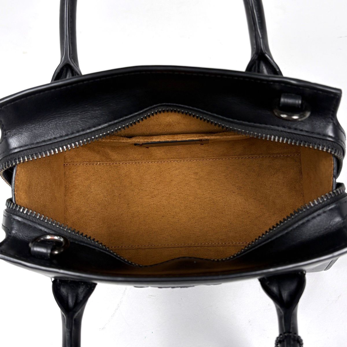 コーチ COACH アンドレア キャリーオール 2WAY レザー ブラック CP081