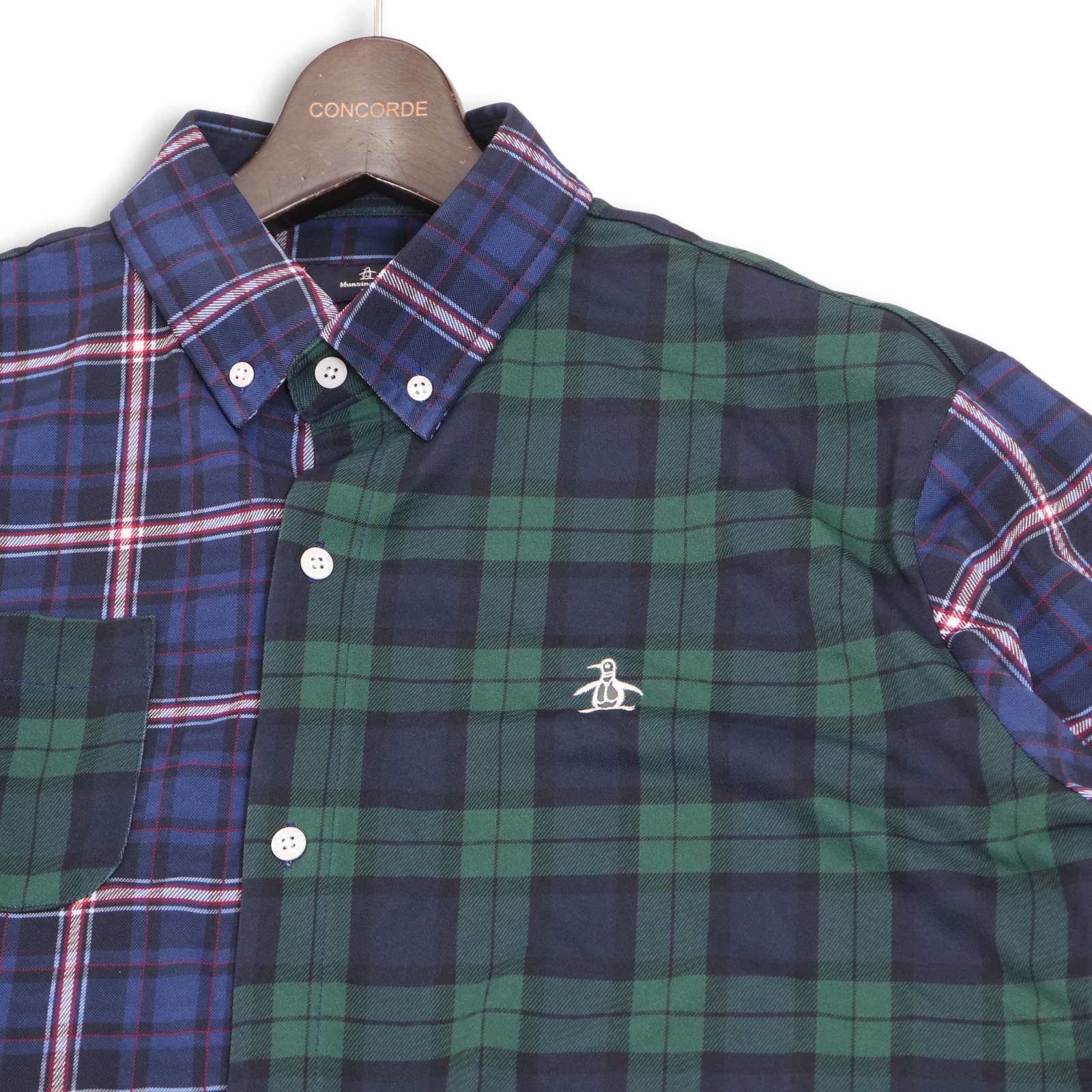 美品】Munsingwear × Kinloch Anderson マンシングウェア ゴルフ 半袖