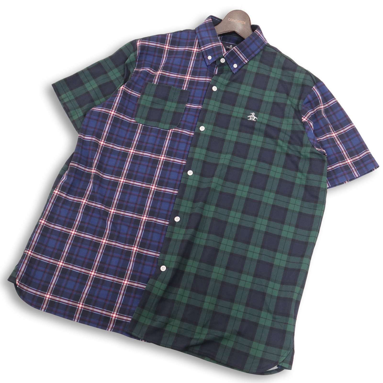 美品】Munsingwear × Kinloch Anderson マンシングウェア ゴルフ 半袖