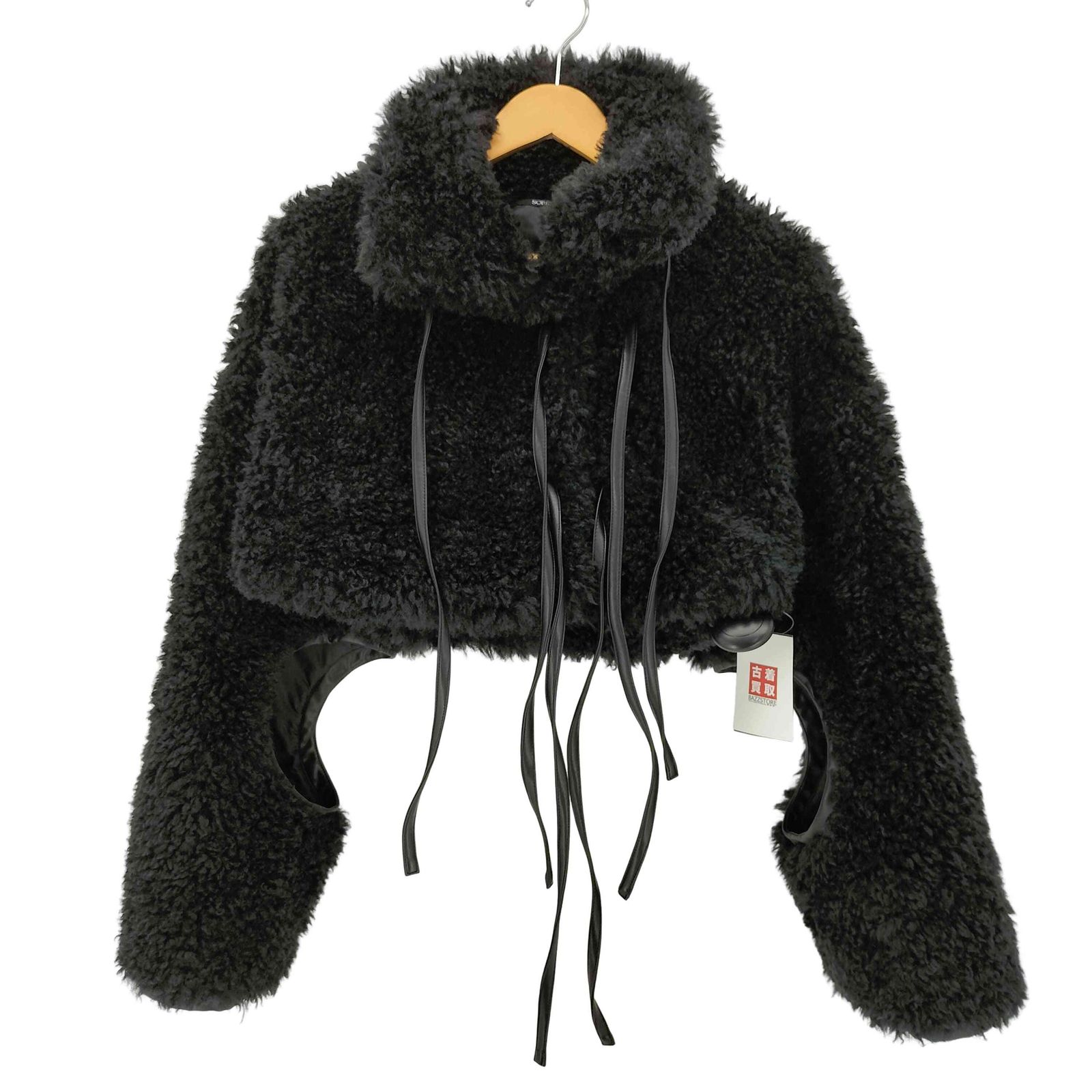 ＜SORIN＞Synthetic Fur Lace-up Cardiganタグ付 ソリン SORIN Synthetic Fur Lace-up Cardigan レディース 38 - メルカリ