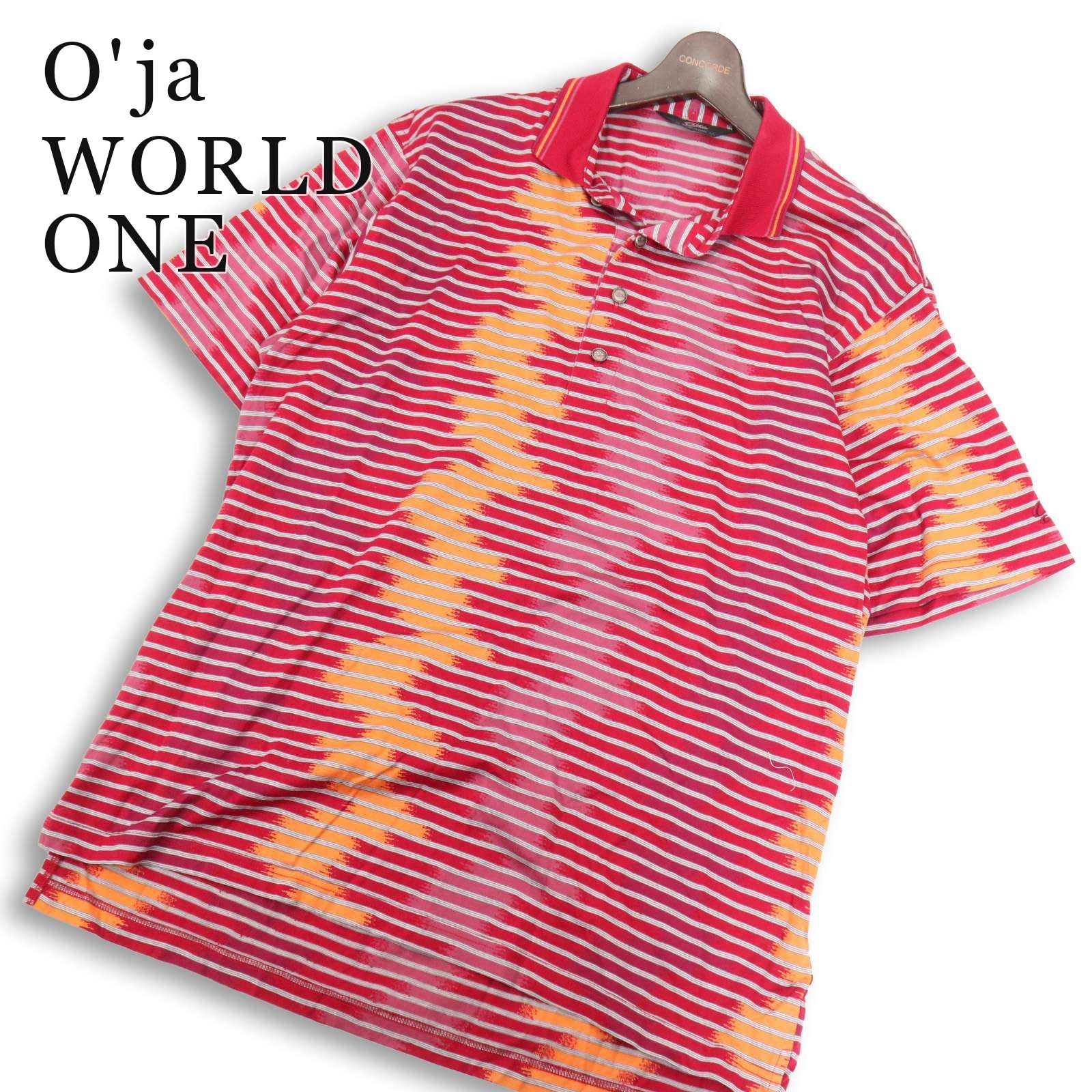 O'ja WORLD ONE ジャンボ尾崎 ワールドワン ゴルフ 春夏☆ 半袖