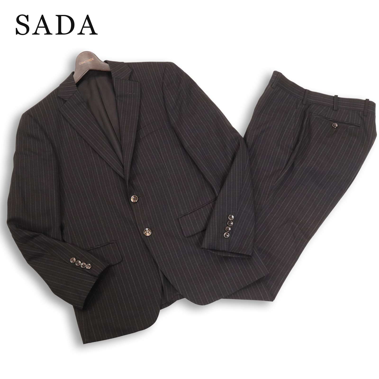 ORDER SUIT SADA オーダースーツ サダ 通年 総裏☆ ストライプ