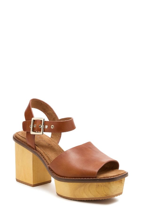 ケルシーダッガー レディース シューズ ヒール プラットフォーム サンダル Kelsi Dagger Brooklyn Groove Platform Sandal Auburn
