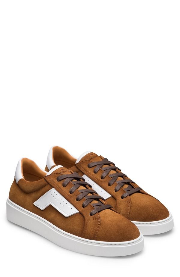 マグナーニ メンズ シューズ スニーカー Magnanni Phoenix Wateresistant Sneaker Cognac Suede