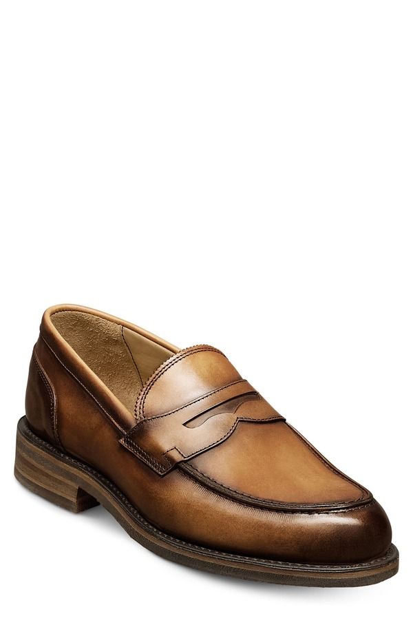 アレン エドモンズ メンズ シューズ スリッポン・ローファー Allen Edmonds Miller Penny Loafer Walnut