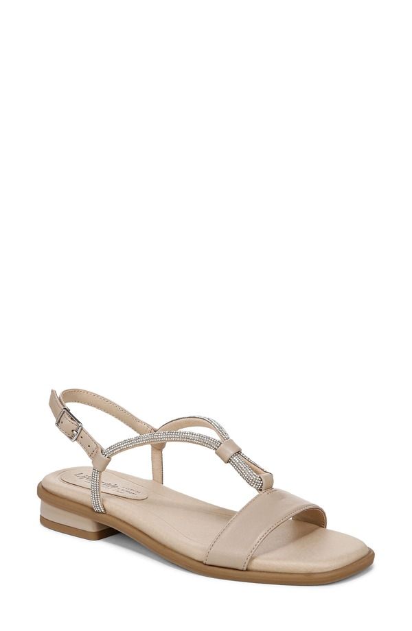 ライフストライド レディース シューズ ヒール サンダル LifeStride Radiant Slingback Sandal Taupe トープ