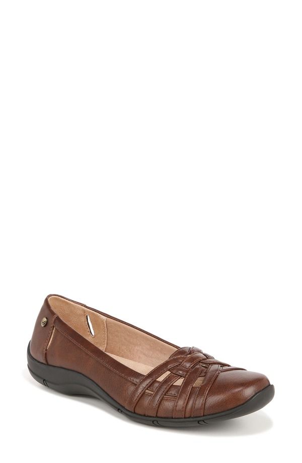 ライフストライド レディース シューズ パンプス LifeStride Diverse Flat Wide Width Available Dark Tan タン