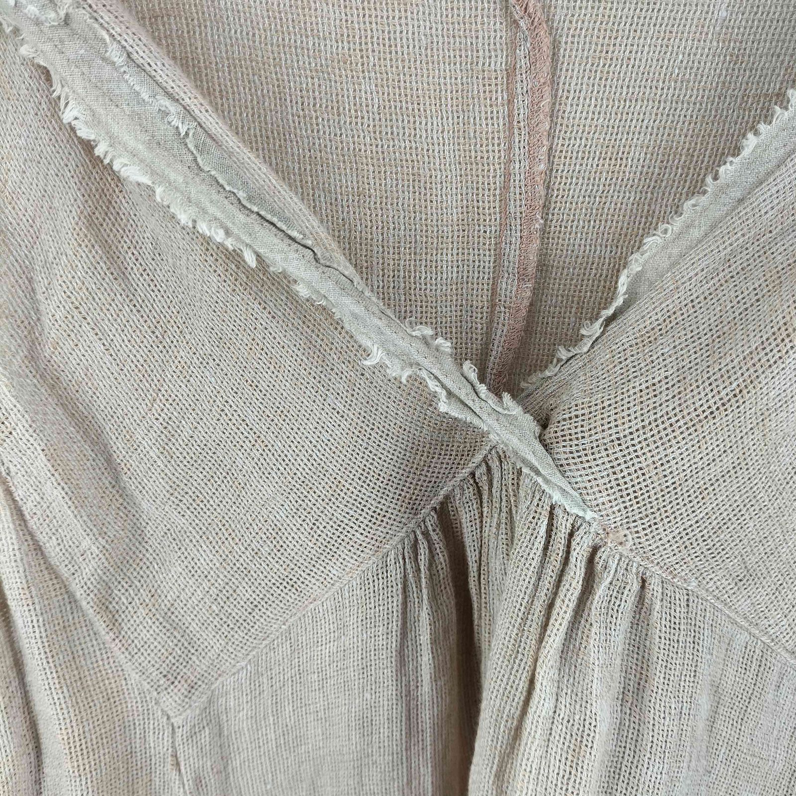 ネストローブ nest Robe 24SS リネンパナマ2wayねじりワンピース