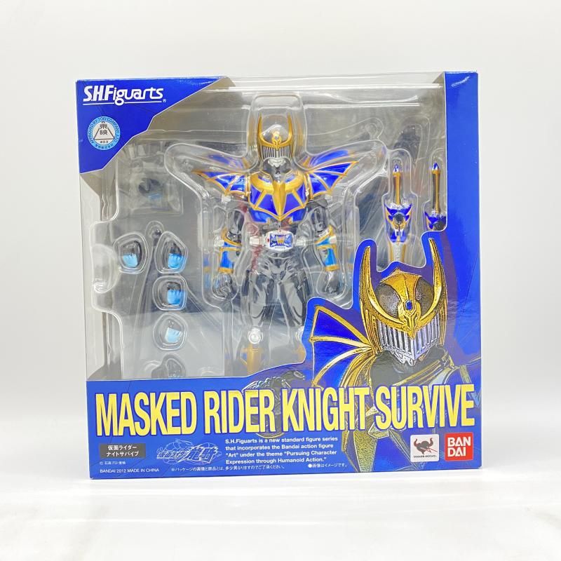 中古】 未開封) S．H．Figuarts 仮面ライダーナイトサバイブ