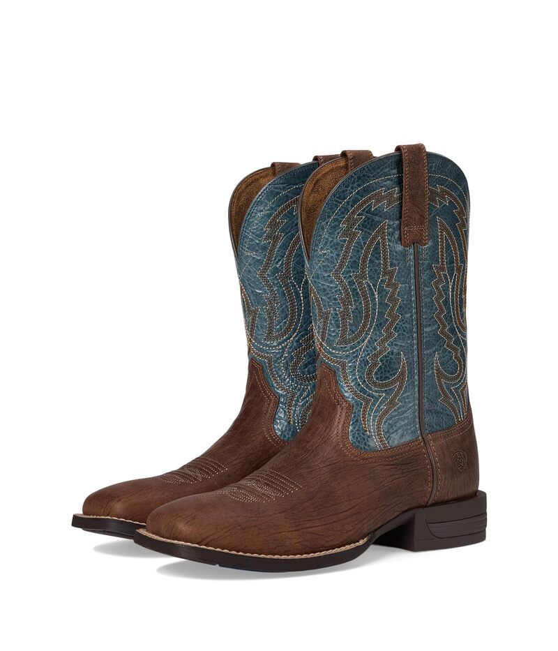 アリアト メンズ シューズ ブーツ・レインブーツ Ariat Steadfast Cowboy Boot Dusk Brown ブラウン