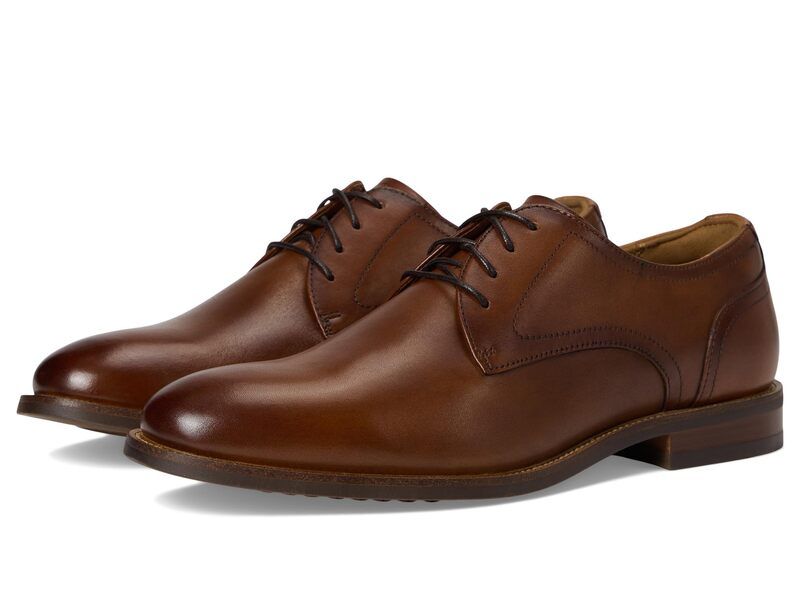 フローシャイム メンズ シューズ オックスフォード Florsheim Rucci Plain Toe Oxford Cognac Smooth