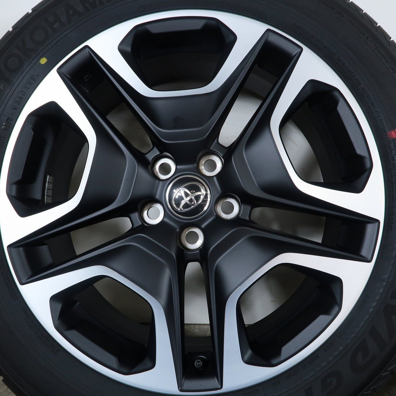 4本 トヨタ RAV4 アドベンチャー 50系 純正 19インチ ホイール 7.5J + 