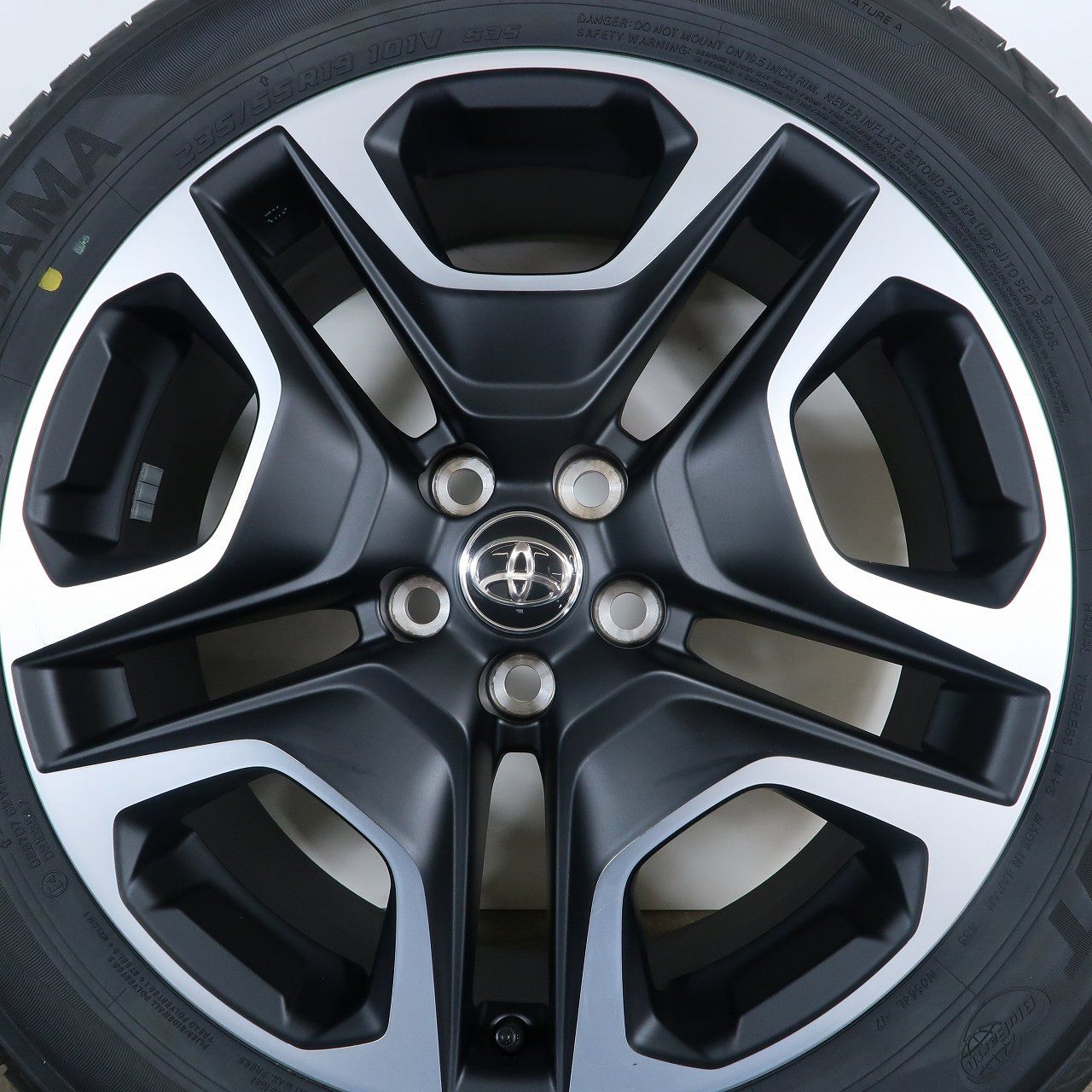 4本 トヨタ RAV4 アドベンチャー 50系 純正 19インチ ホイール 7.5J + 