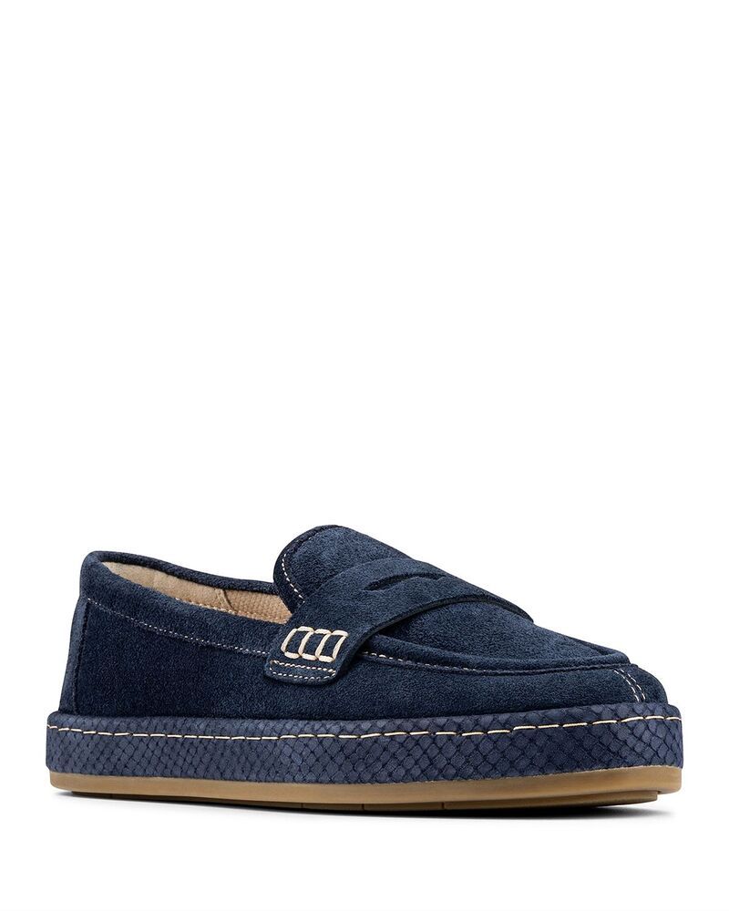 ドナルドプリネール レディース シューズ スリッポン・ローファー Donald Pliner Womenslip On Loafers Navy ネイビー