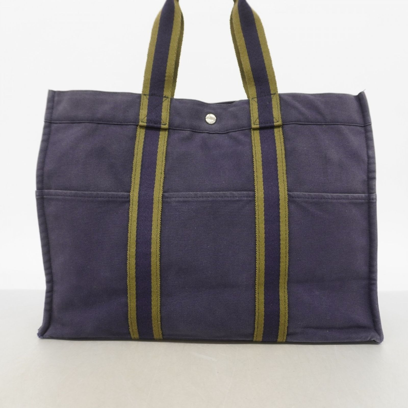 エルメス(Hermes) エルメス トートバッグ フールトゥMM キャンバス