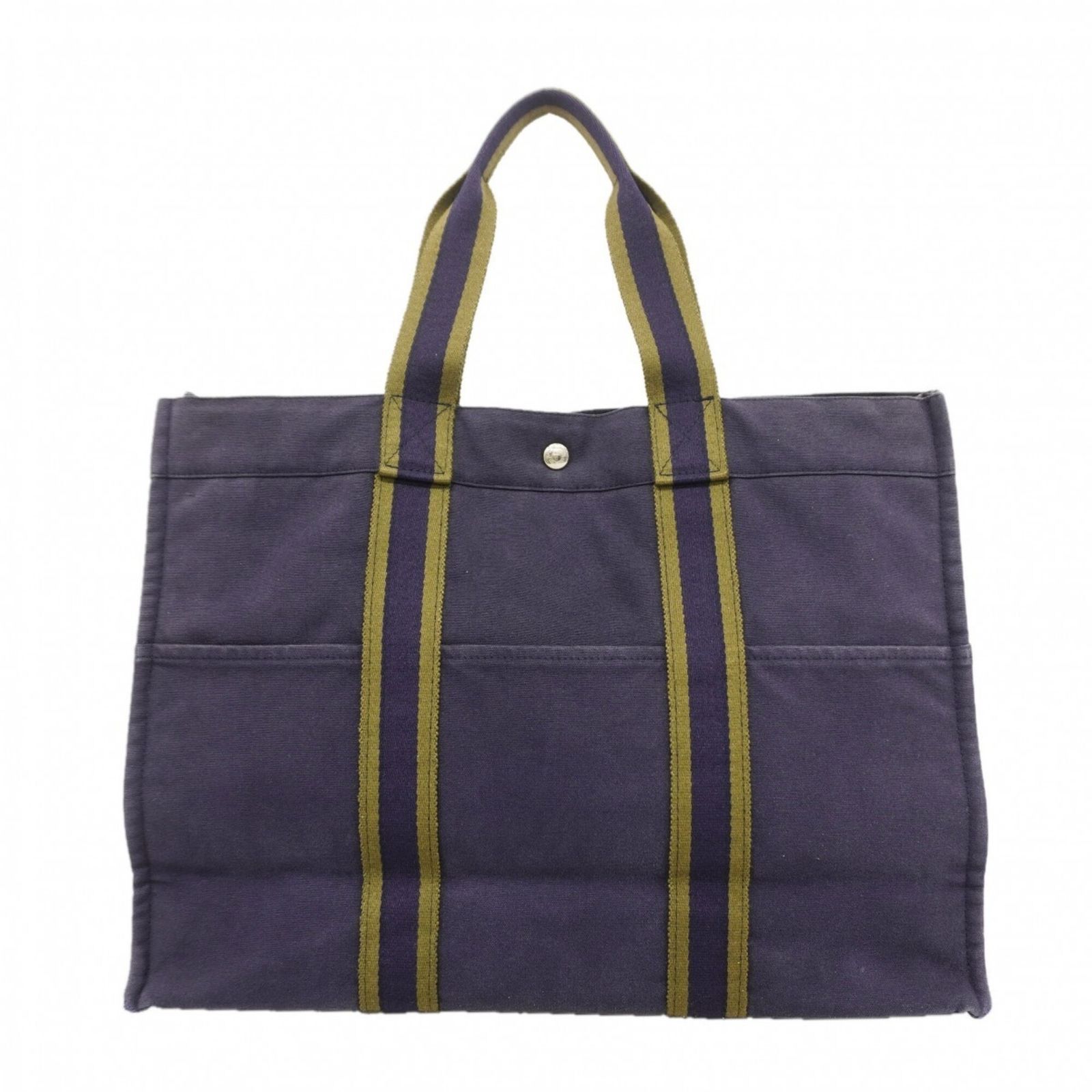 エルメス(Hermes) エルメス トートバッグ フールトゥMM キャンバス