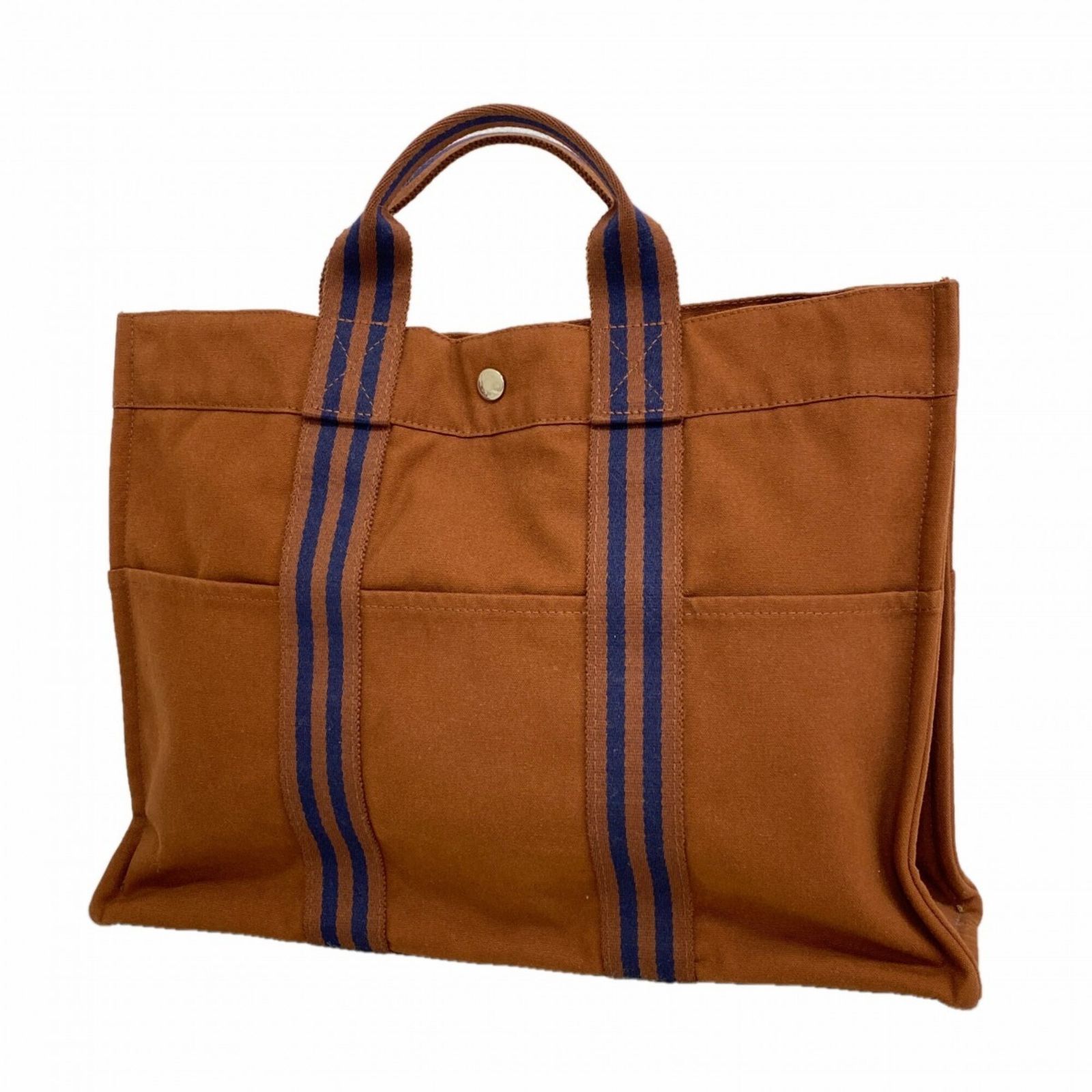 エルメス(Hermes) エルメス トートバッグ フールトゥMM キャンバス