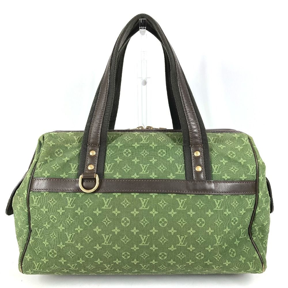 最終価格　ルイヴィトン ジョセフィーヌ　モノグラム　ボストンバッグ　グリーン LOUIS VUITTON ルイヴィトン ボストンバッグ ジョセフィーヌ GM