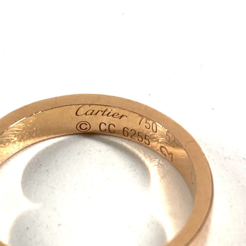 CARTIER カルティエ リング・指輪 ハッピーバースデー ロゴ Au750