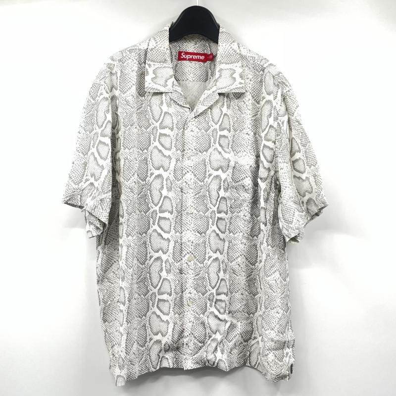 中古】△状態考慮 Supreme 24SS Snake S/S Shirt サイズL マルチ