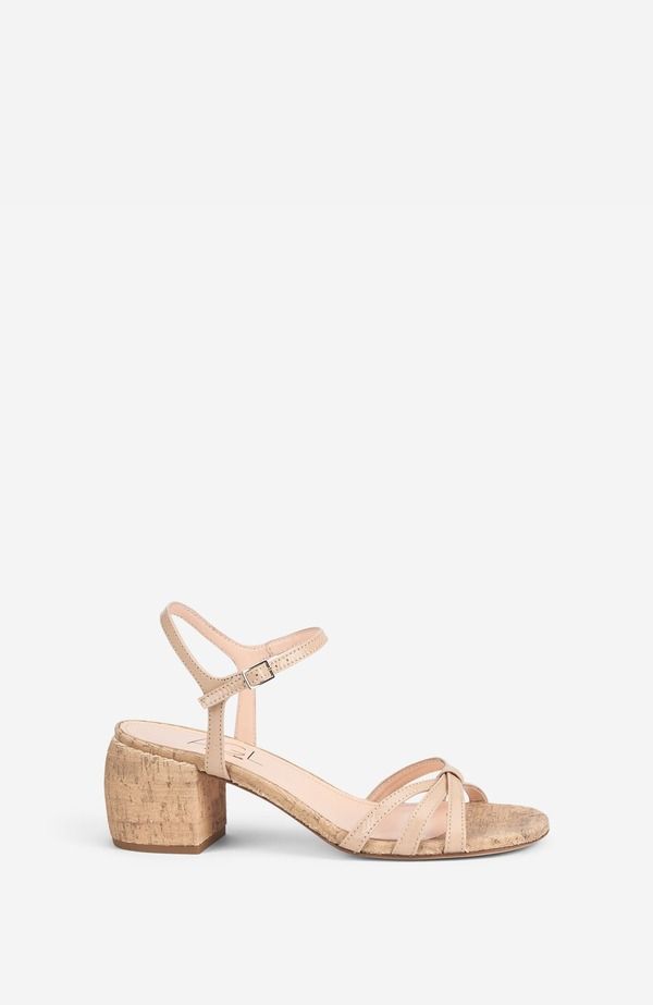 エージーエル レディース シューズ サンダル ヒール AGL Clio Sandal with Medium Heel Powder Pink Patent ピンク