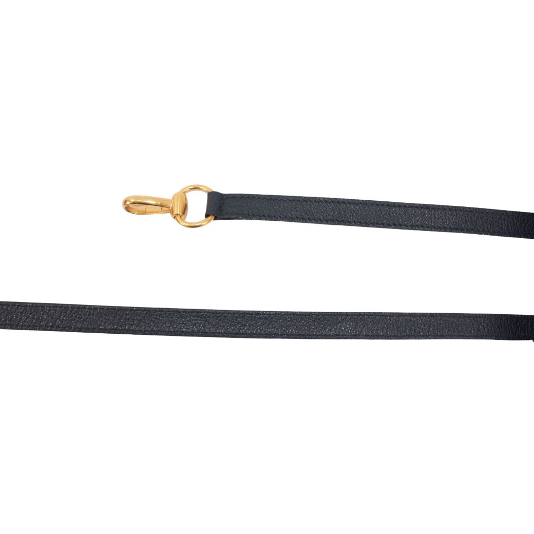 新着】GUCCI バンブー ミニ 2WAY バンブー レザー、スエード ネイビー